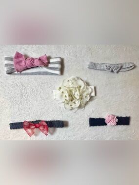 5 Baby Headbands